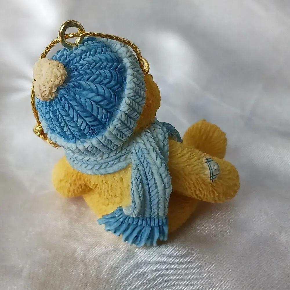 VINTAGE ENESCO CHERISHED TEDDIES BEAR ORNAMENT-NIKKI